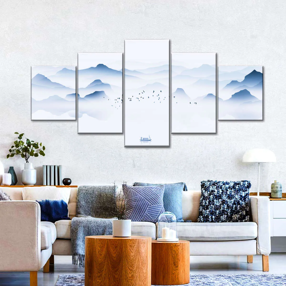 100 Birds Wall Art