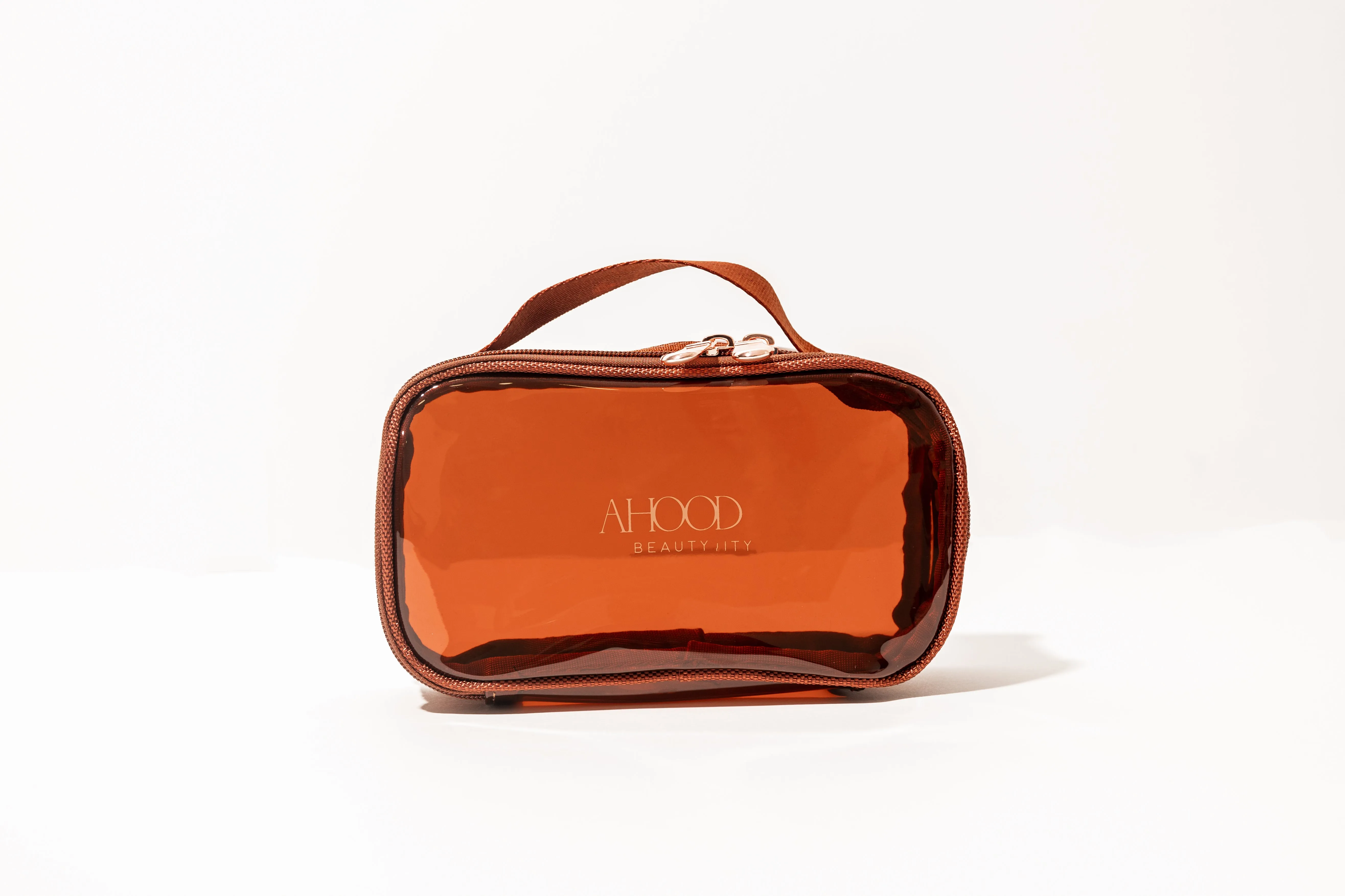 2in1 Cosmetics Brown Bag