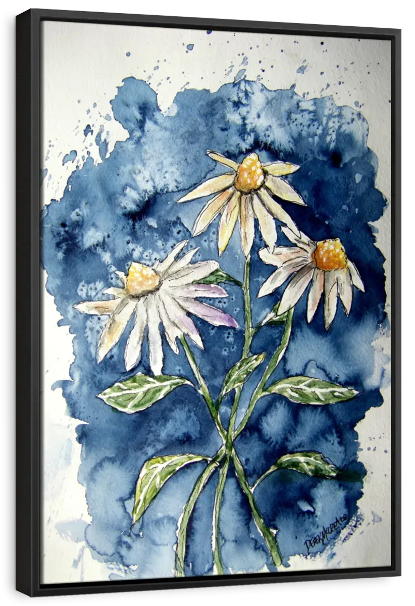 3 Daisies Wall Art