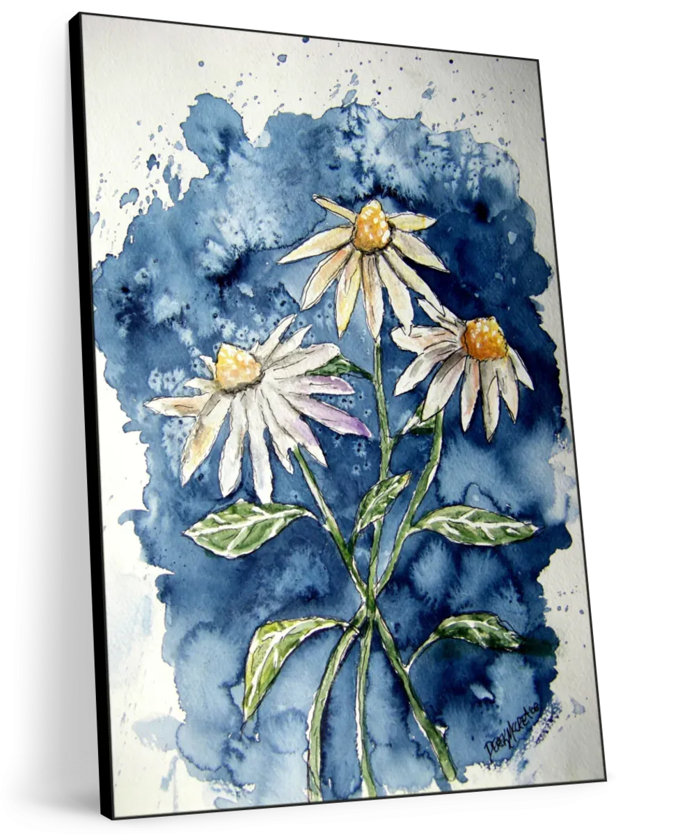 3 Daisies Wall Art