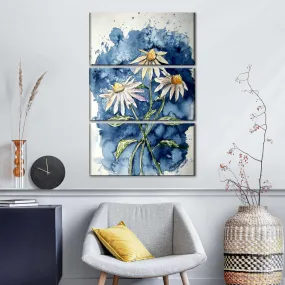 3 Daisies Wall Art