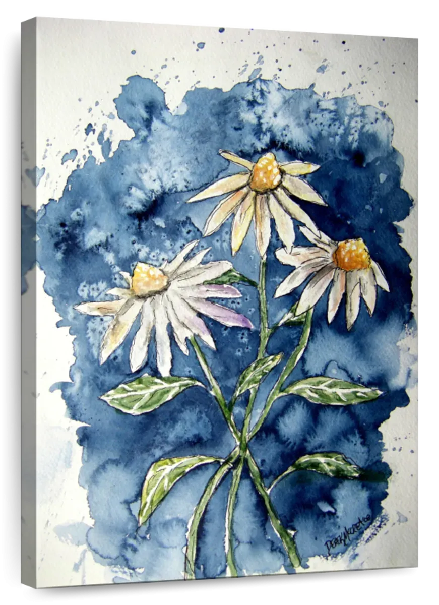 3 Daisies Wall Art