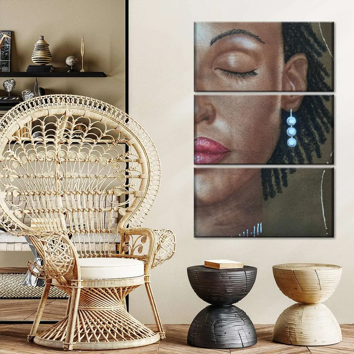 3 Pearls Wall Art