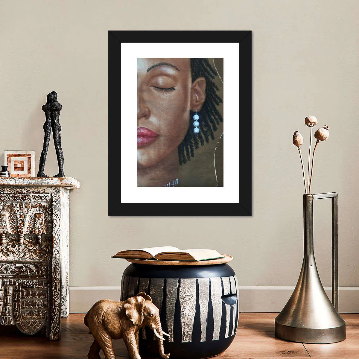 3 Pearls Wall Art