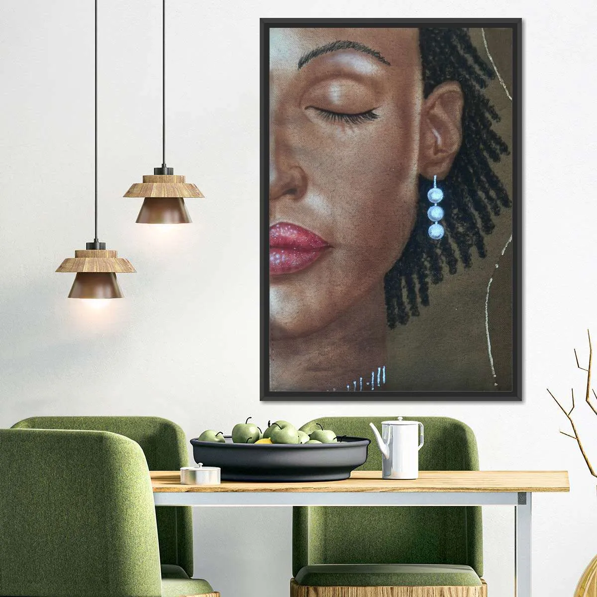 3 Pearls Wall Art