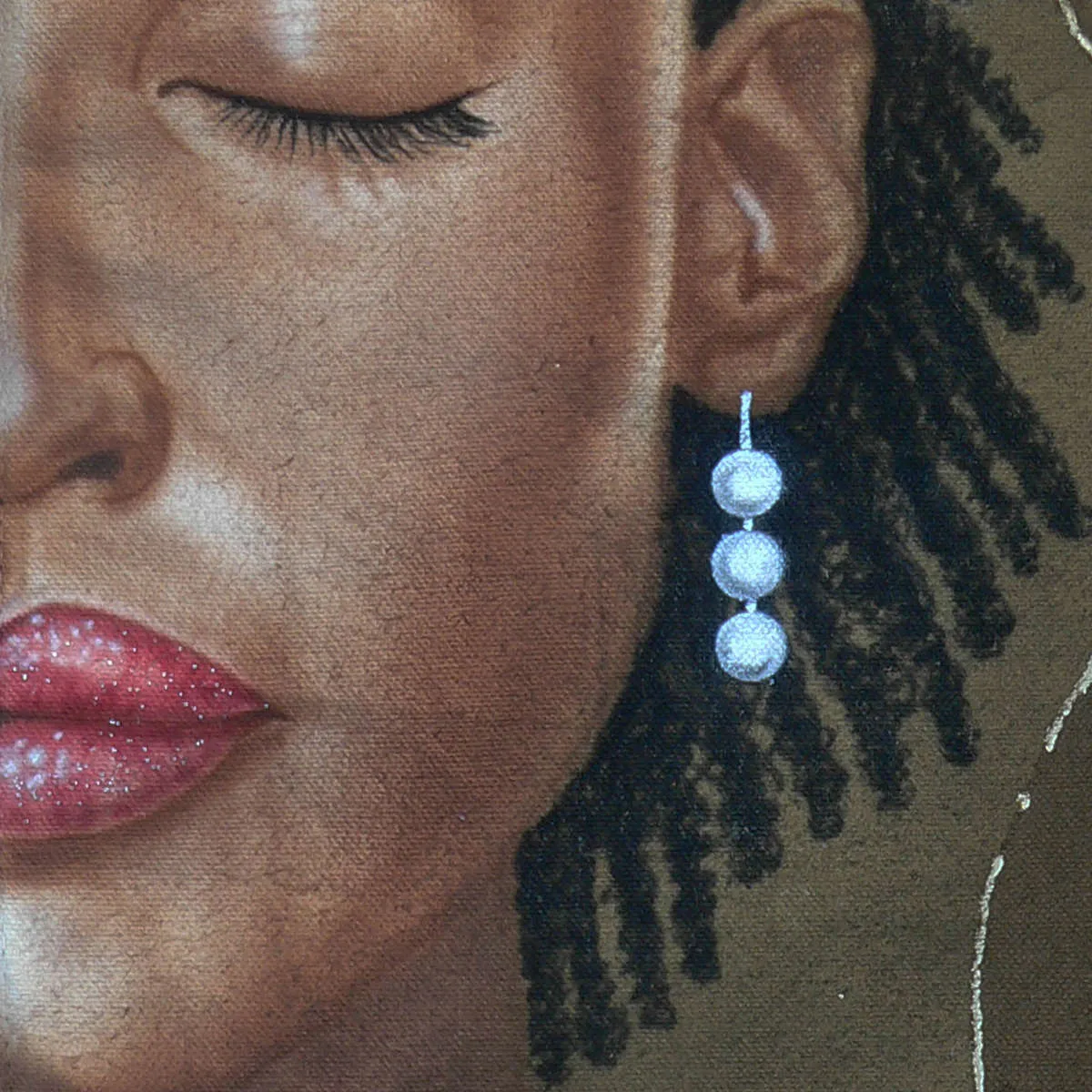 3 Pearls Wall Art