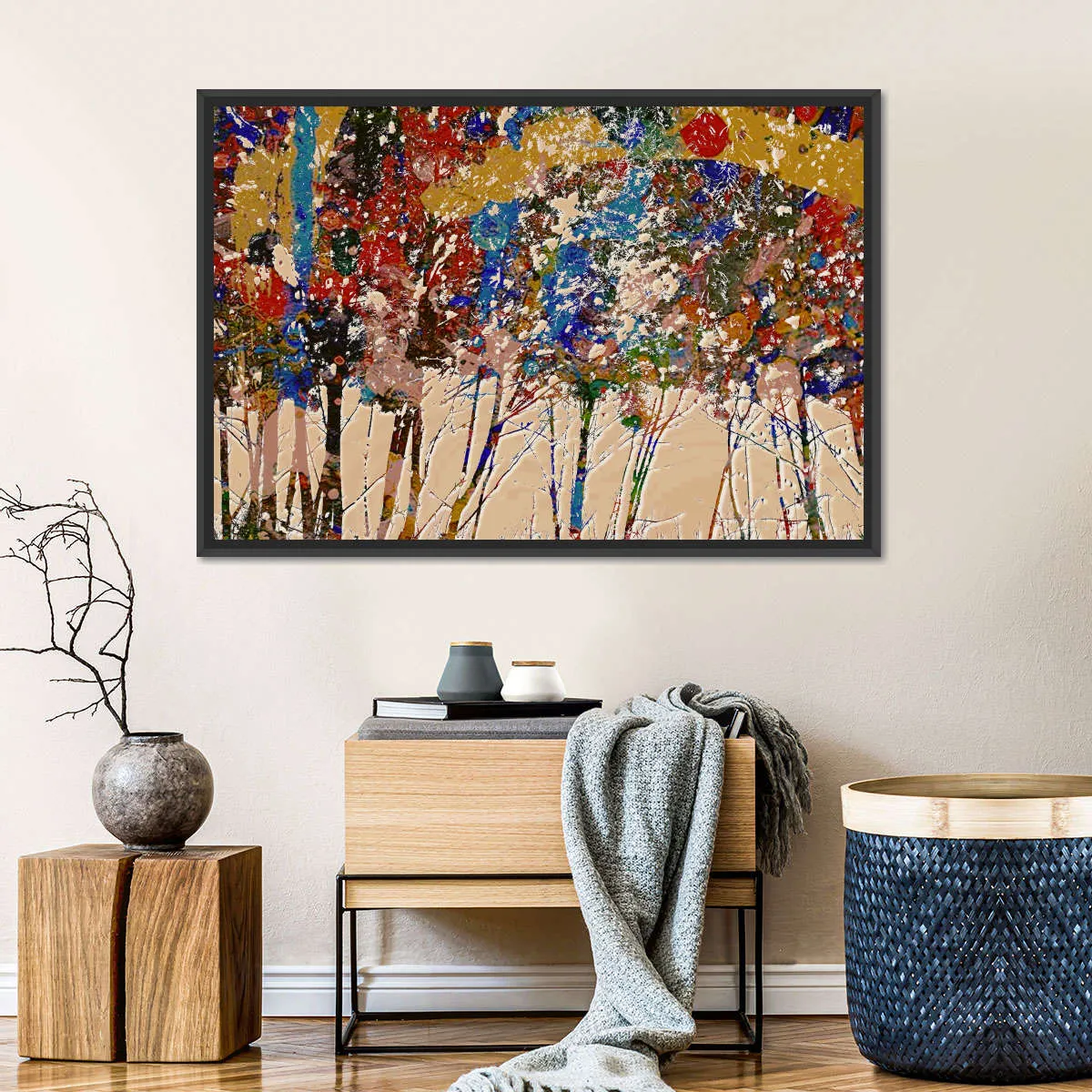 4 Seasons Fall Wall Art