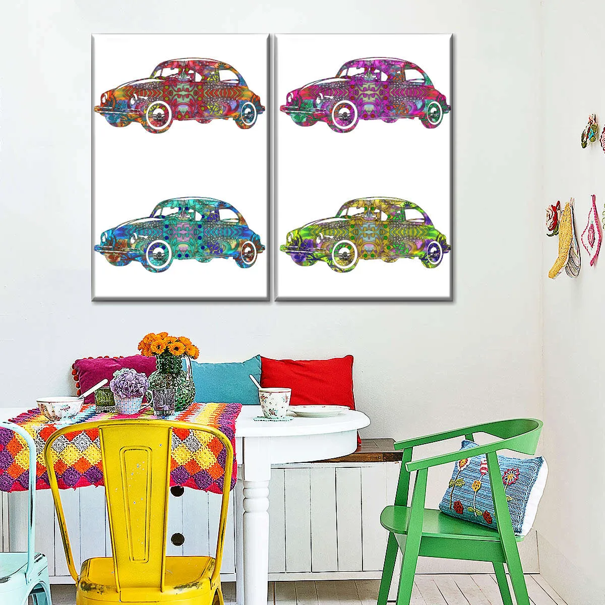 4 VW’s Wall Art