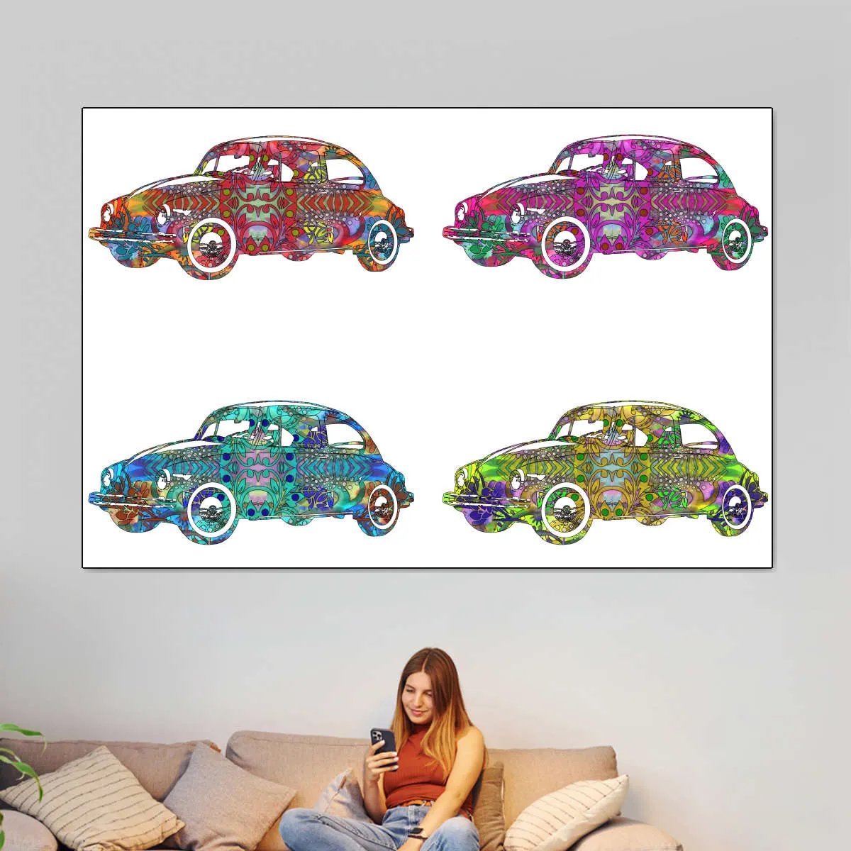 4 VW’s Wall Art