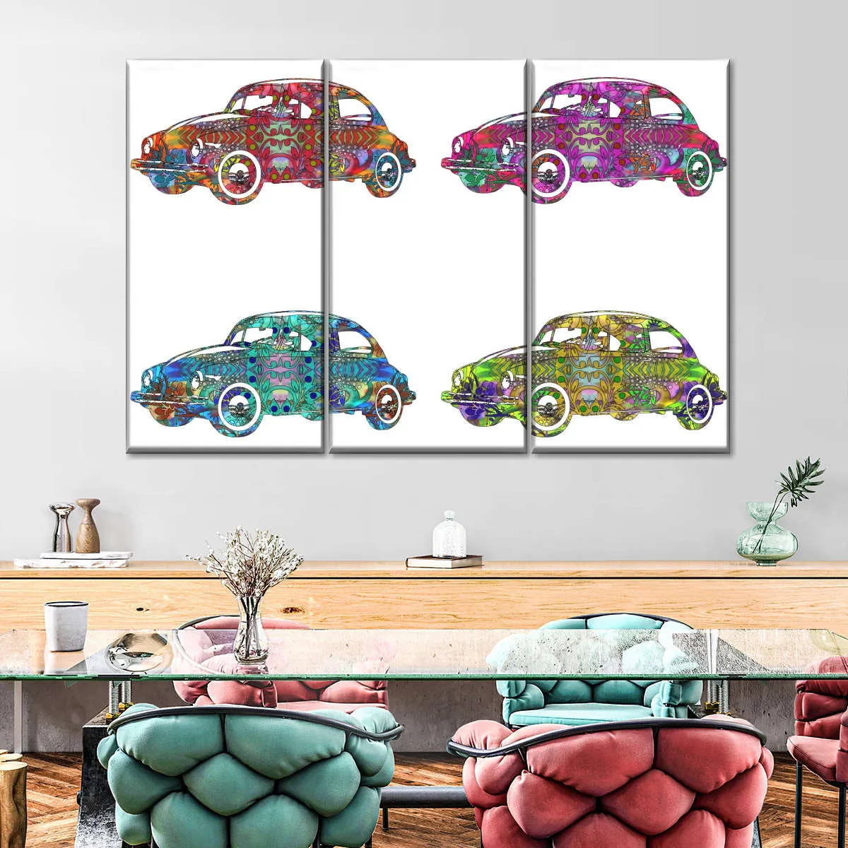4 VW’s Wall Art