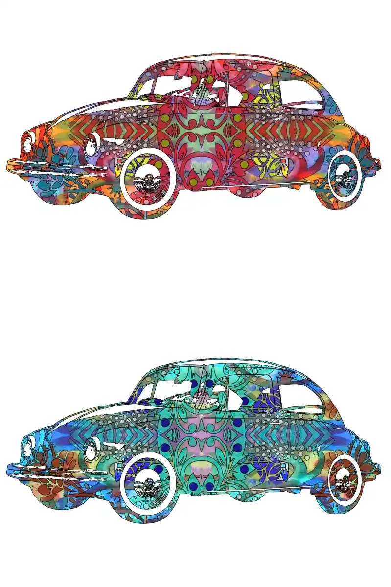 4 VW’s Wall Art