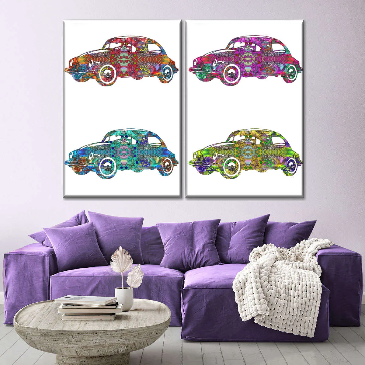 4 VW’s Wall Art