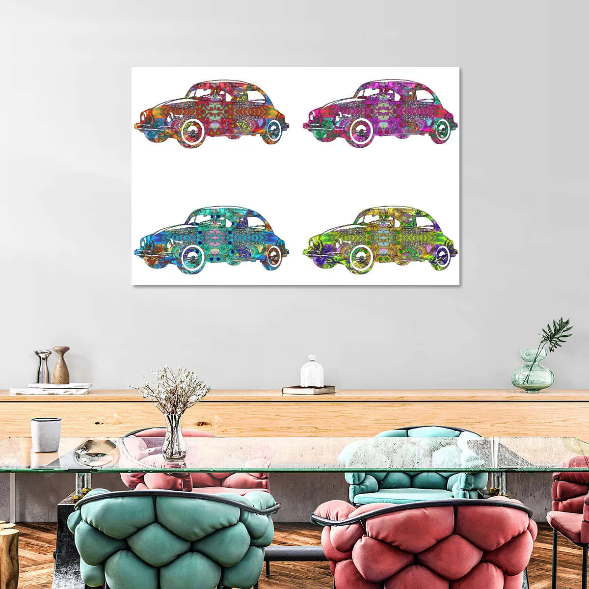 4 VW’s Wall Art