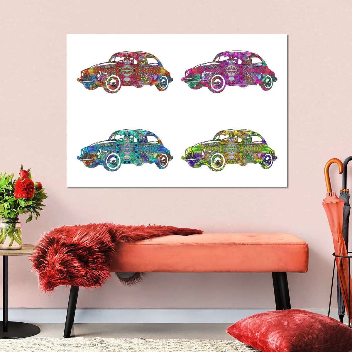 4 VW’s Wall Art