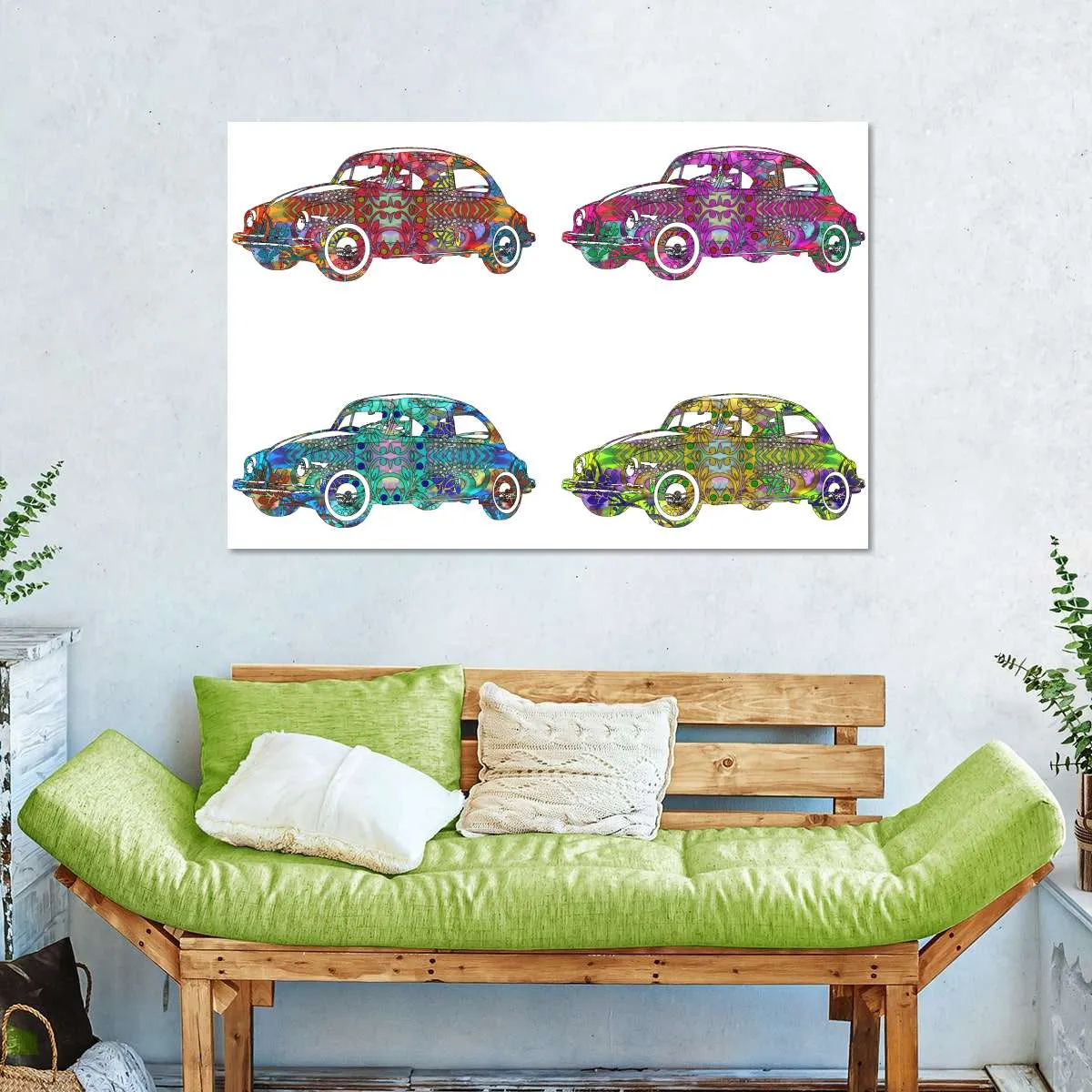 4 VW’s Wall Art