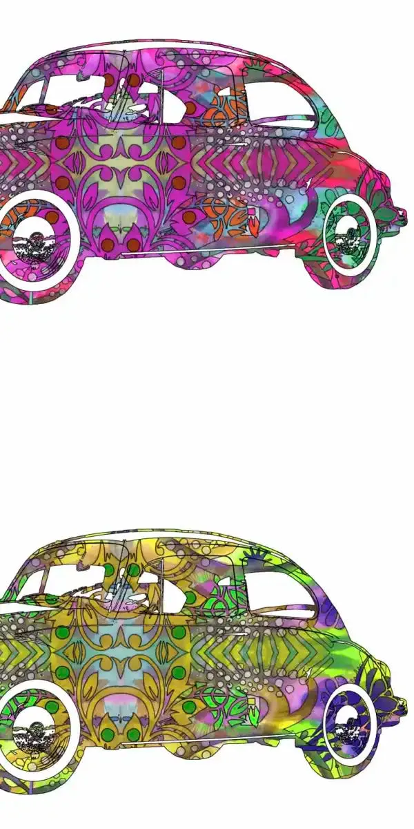 4 VW’s Wall Art
