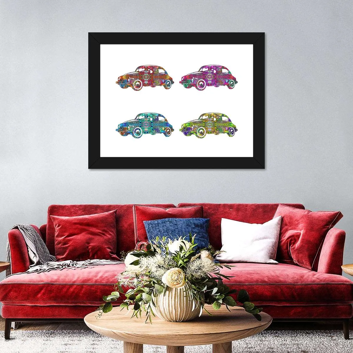 4 VW’s Wall Art