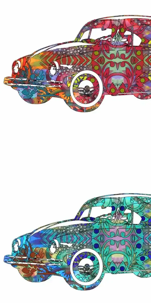 4 VW’s Wall Art
