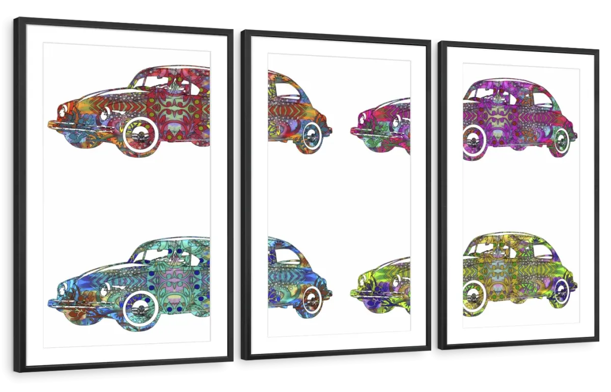 4 VW’s Wall Art
