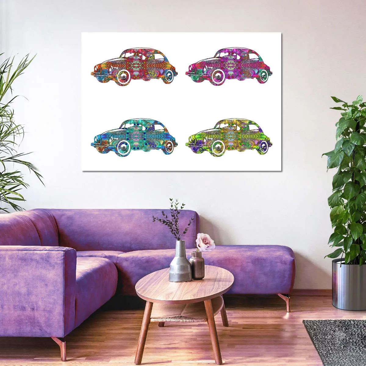 4 VW’s Wall Art