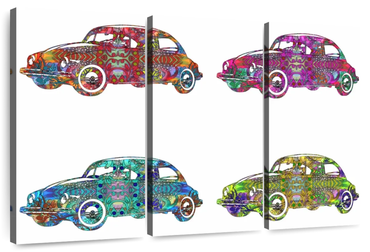 4 VW’s Wall Art