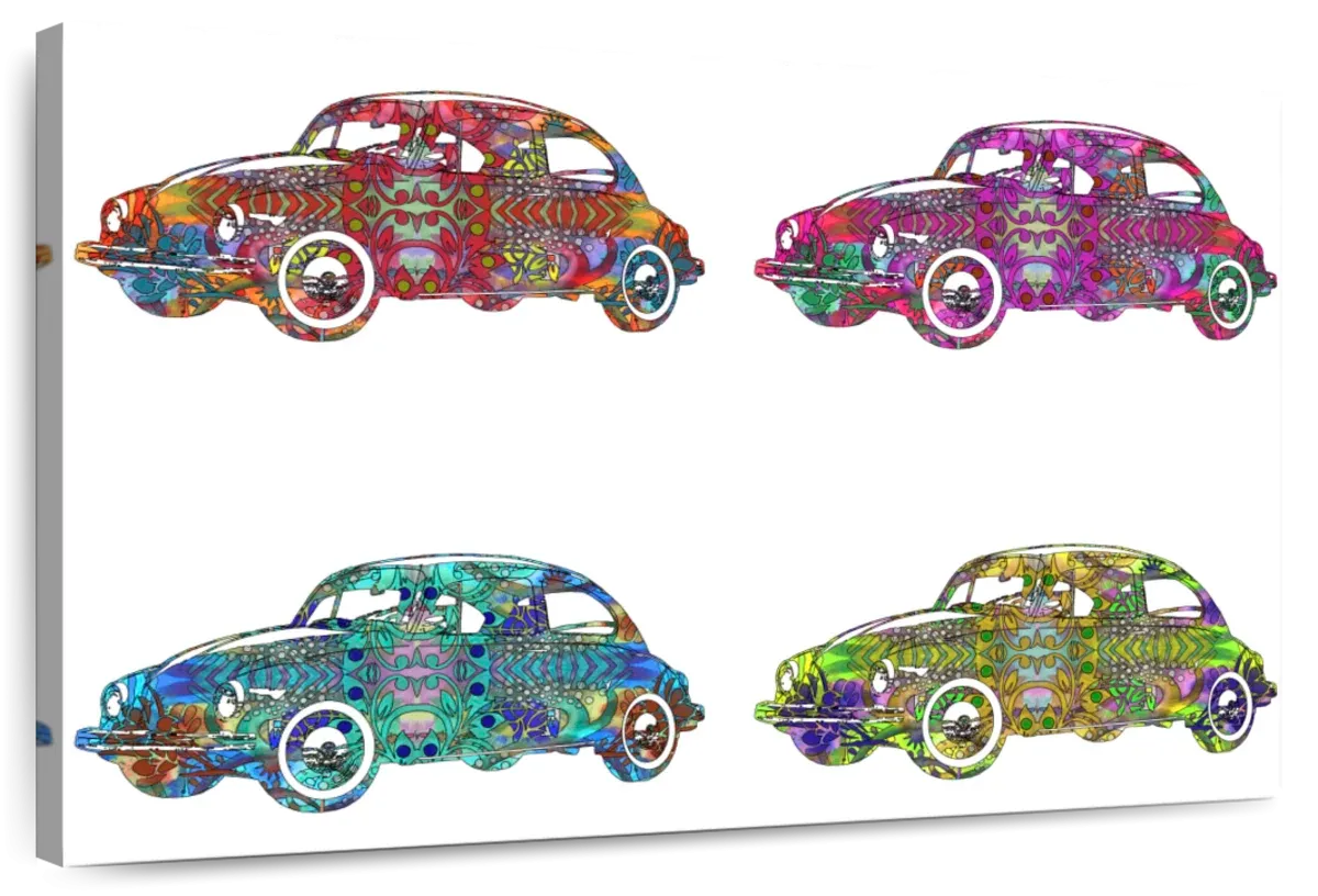 4 VW’s Wall Art