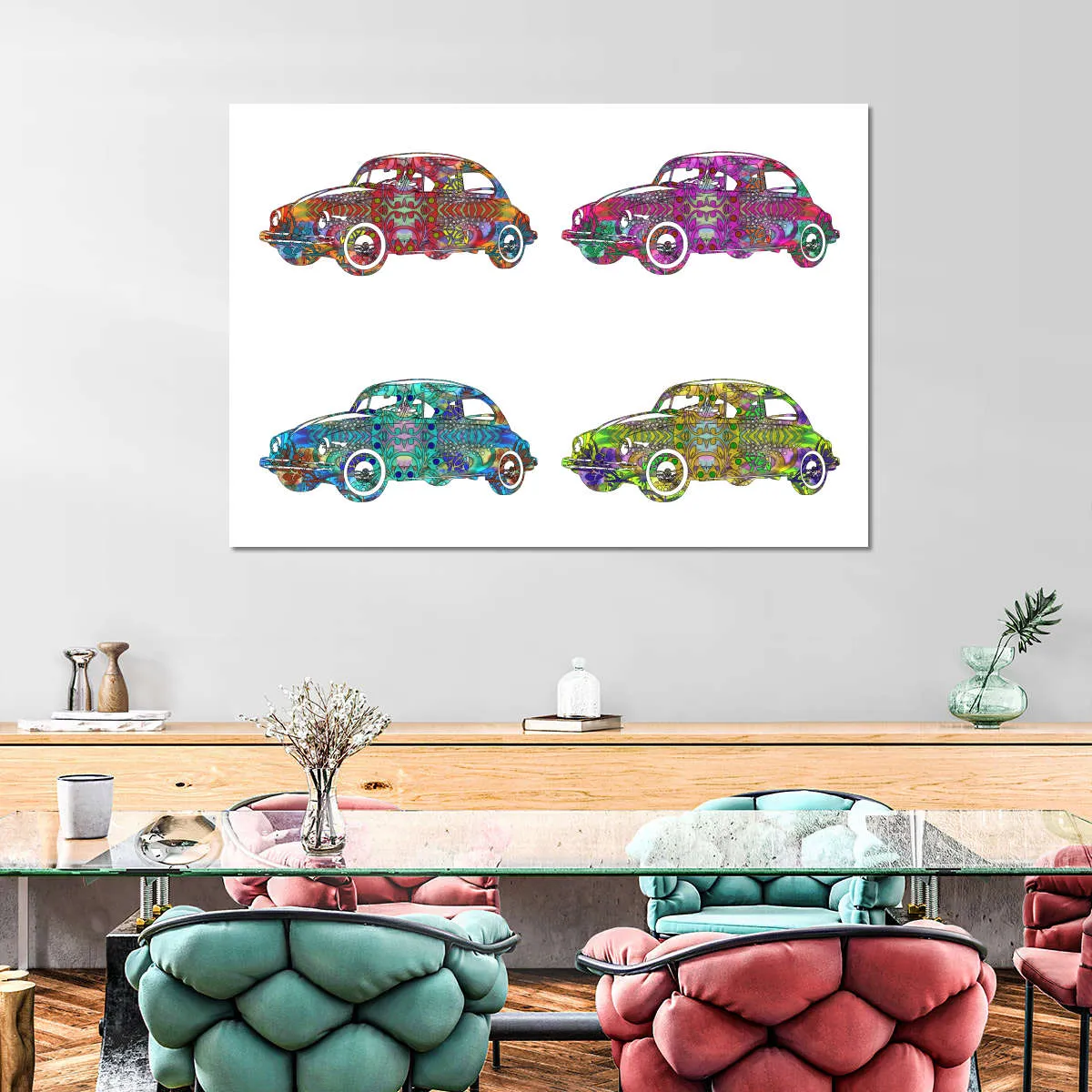 4 VW’s Wall Art