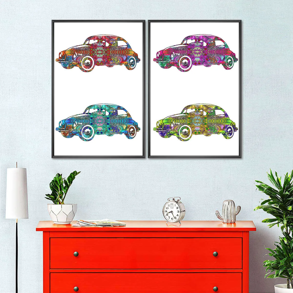 4 VW’s Wall Art