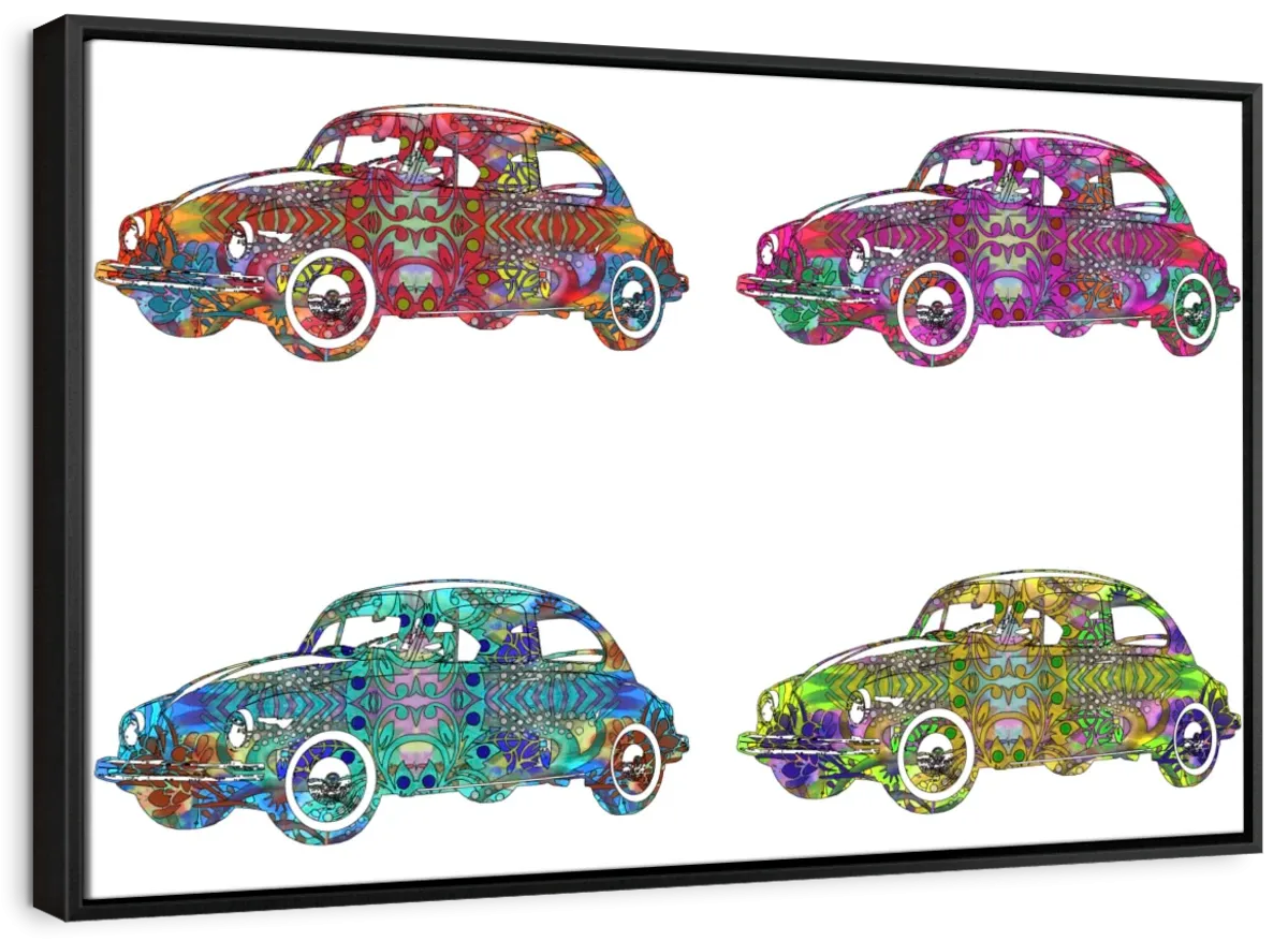 4 VW’s Wall Art
