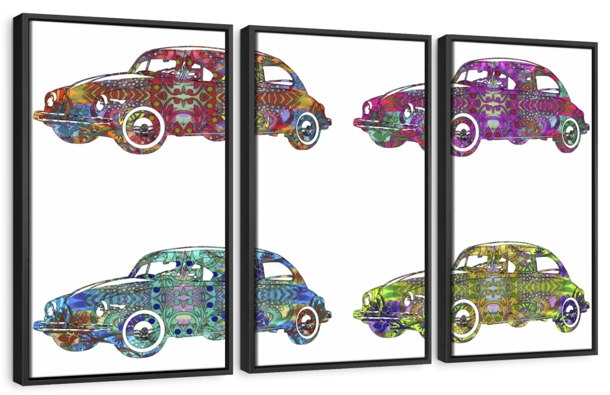 4 VW’s Wall Art