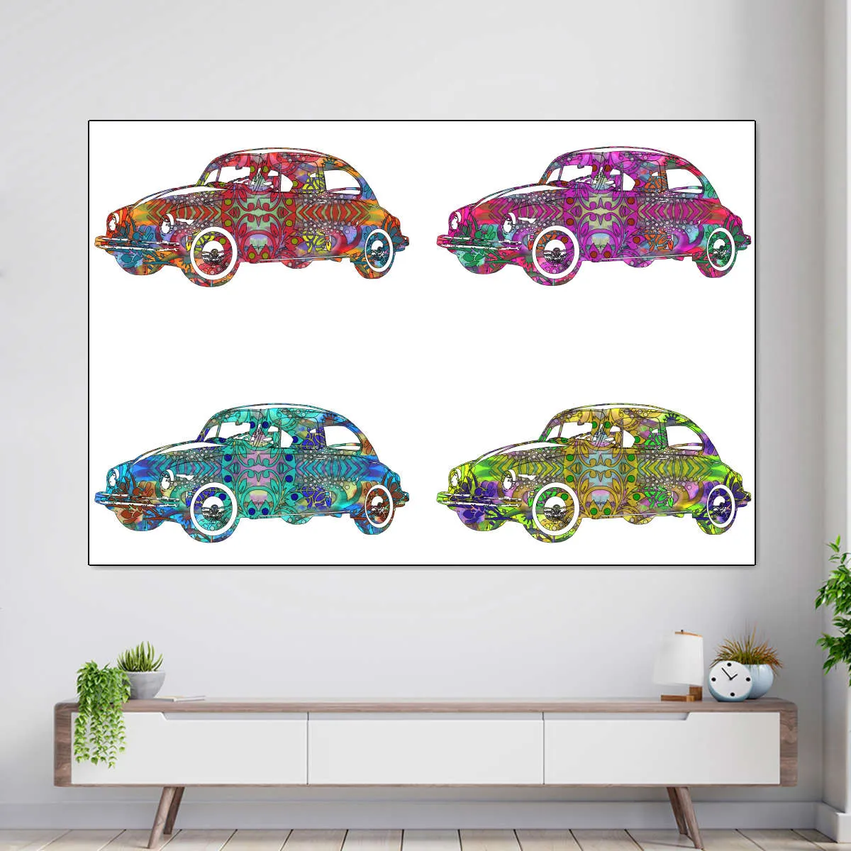 4 VW’s Wall Art
