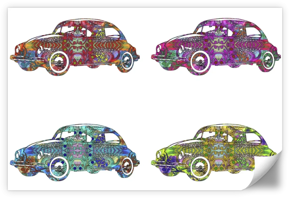 4 VW’s Wall Art