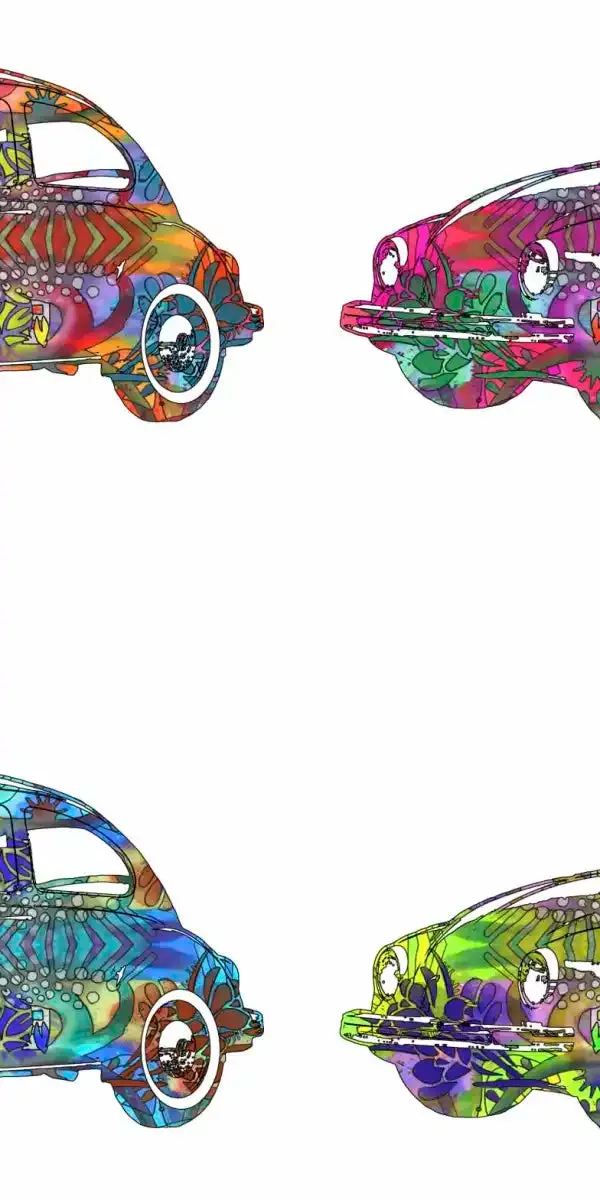 4 VW’s Wall Art