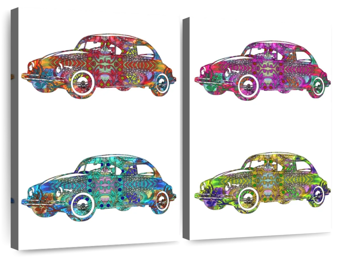 4 VW’s Wall Art