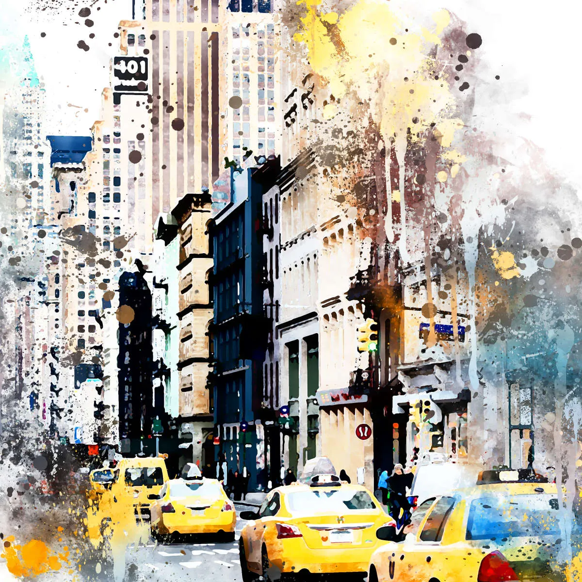 401 Broadway Wall Art