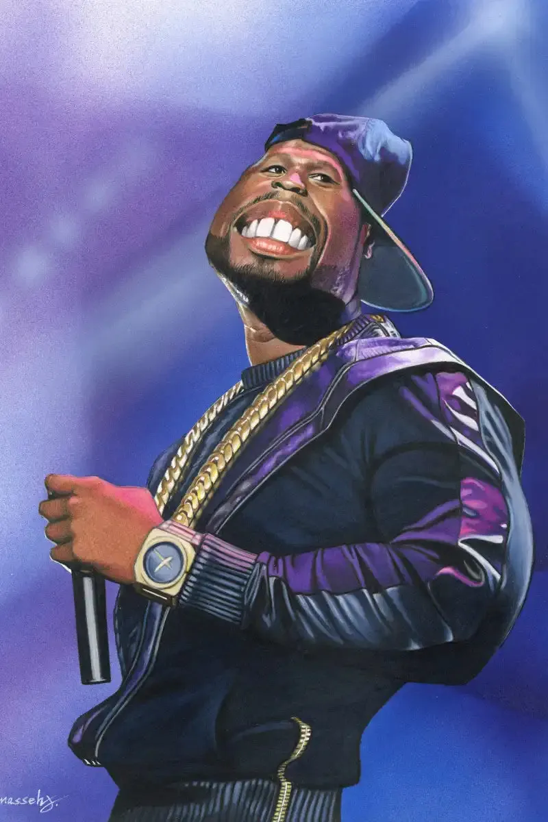 50 Cent Wall Art