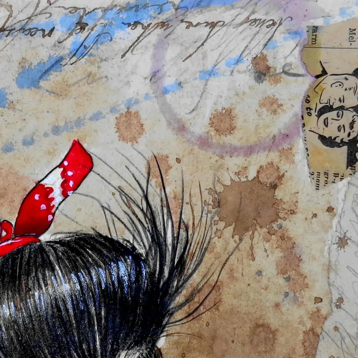 9 Bandana's - Birdhead Wall Art
