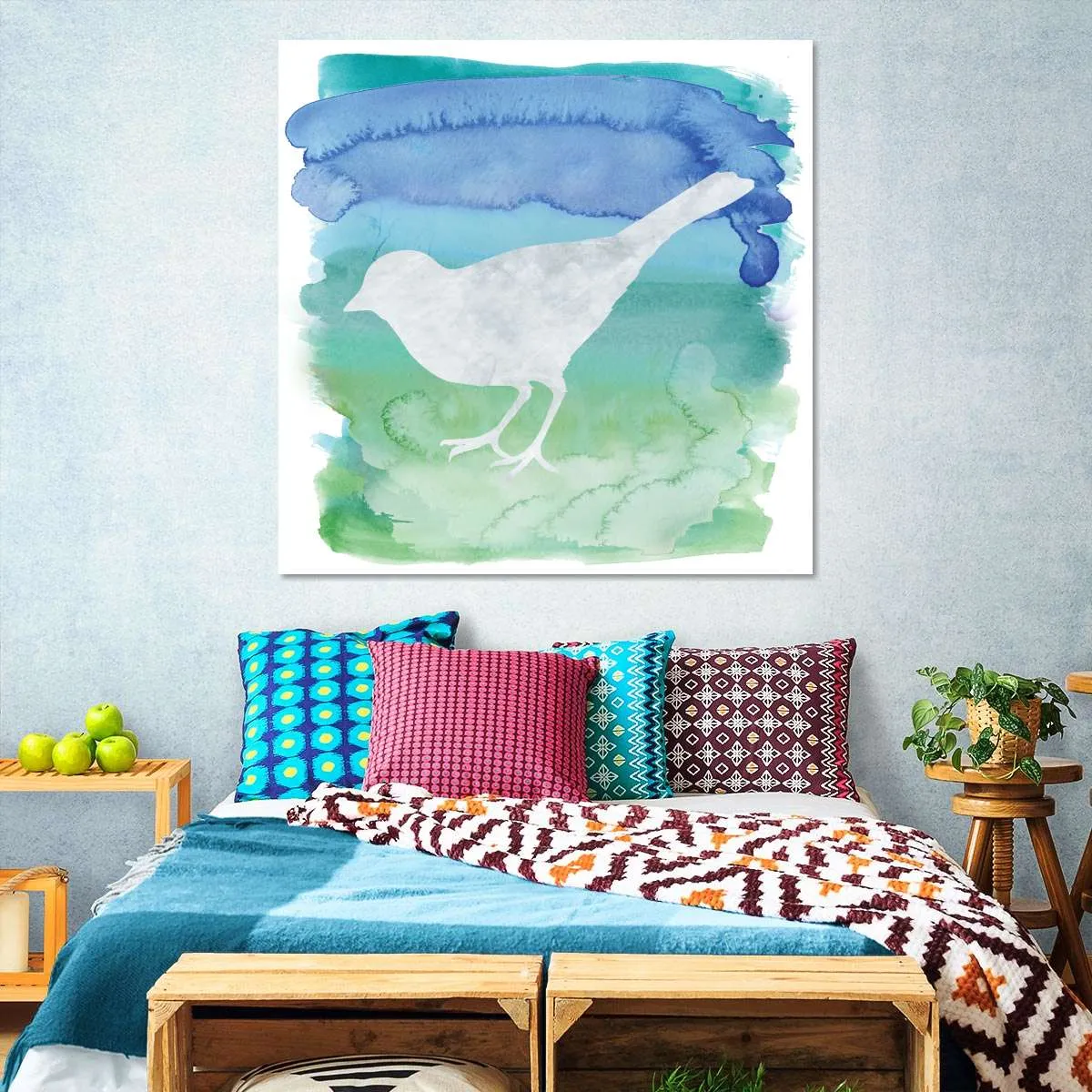 A Bird Silhouette I Wall Art