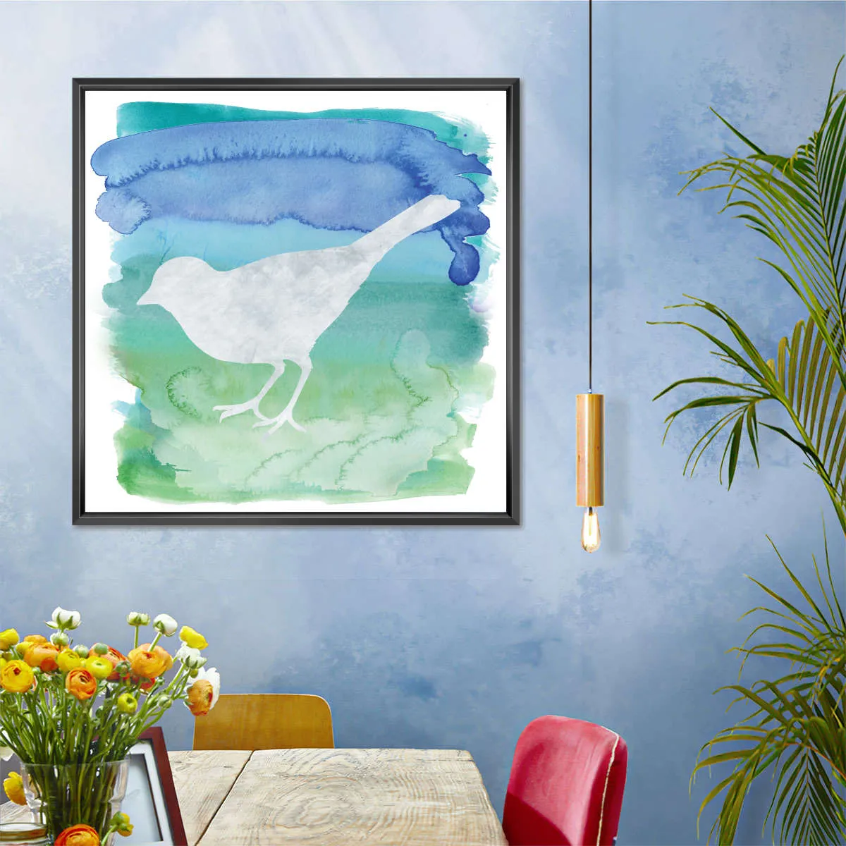 A Bird Silhouette I Wall Art