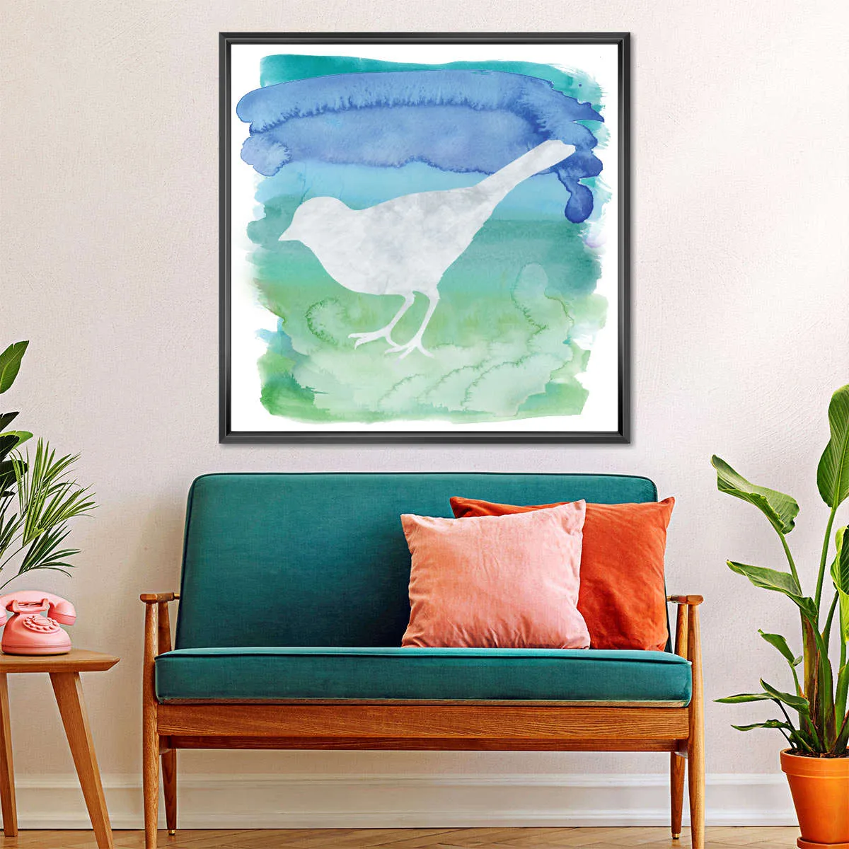 A Bird Silhouette I Wall Art