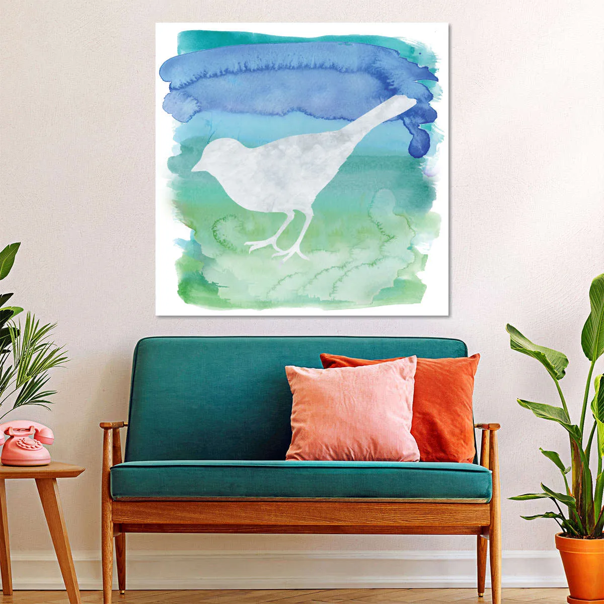 A Bird Silhouette I Wall Art