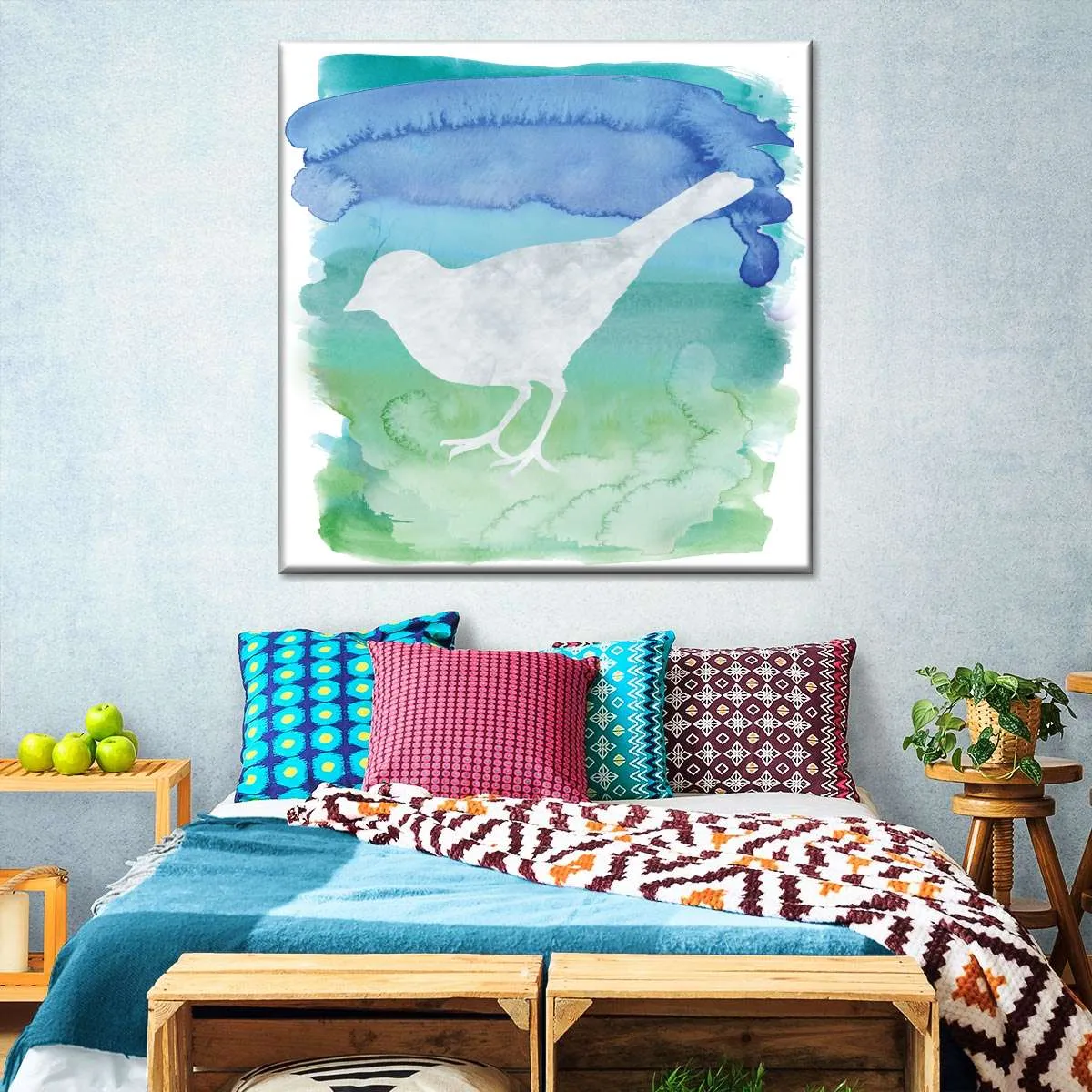 A Bird Silhouette I Wall Art