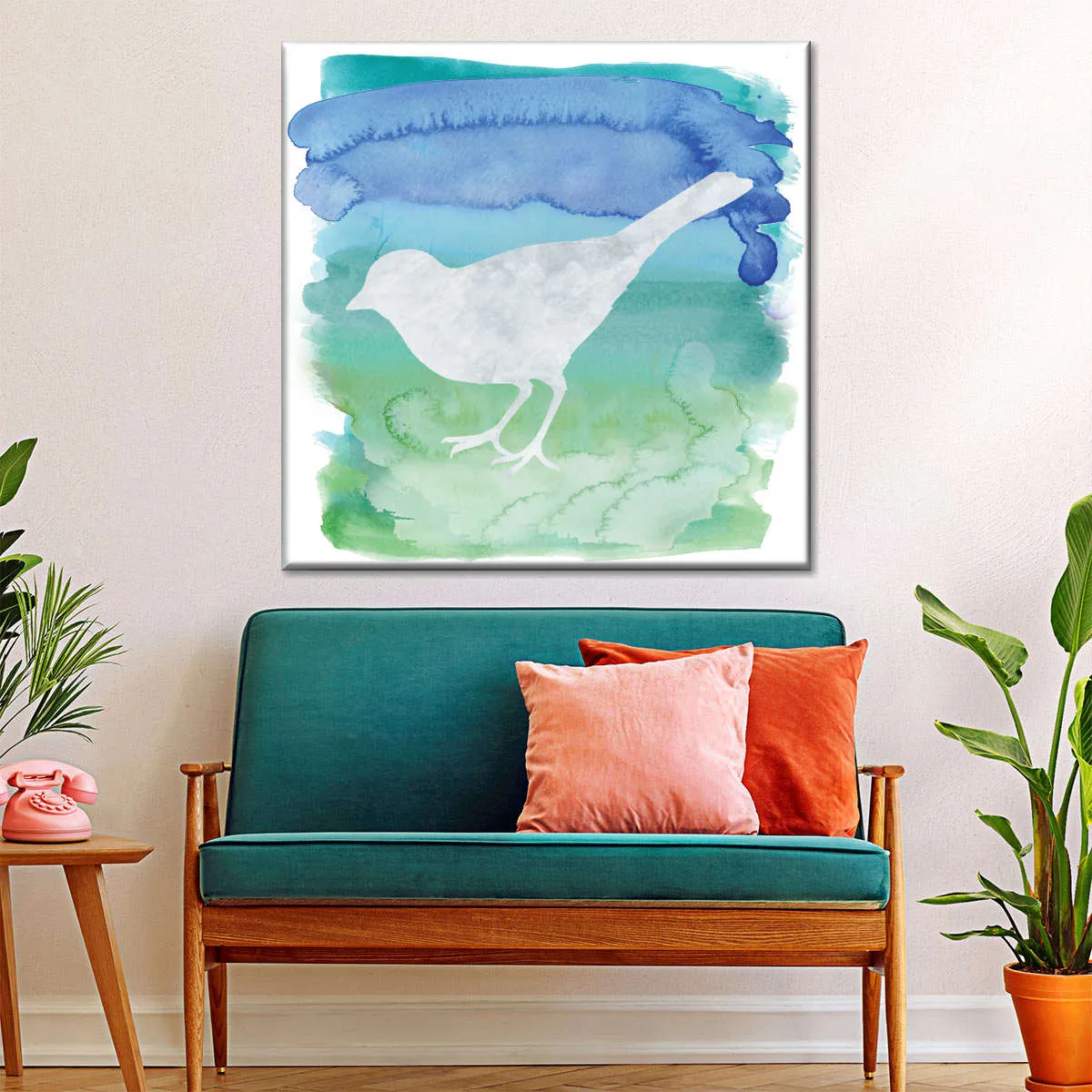 A Bird Silhouette I Wall Art