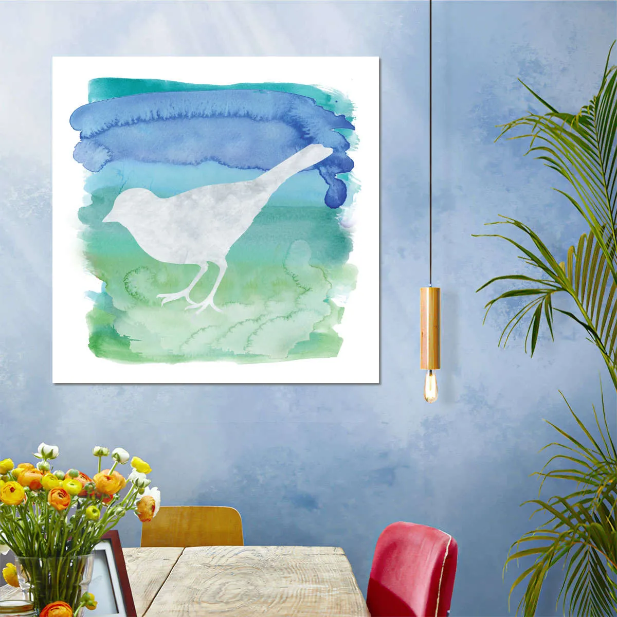 A Bird Silhouette I Wall Art
