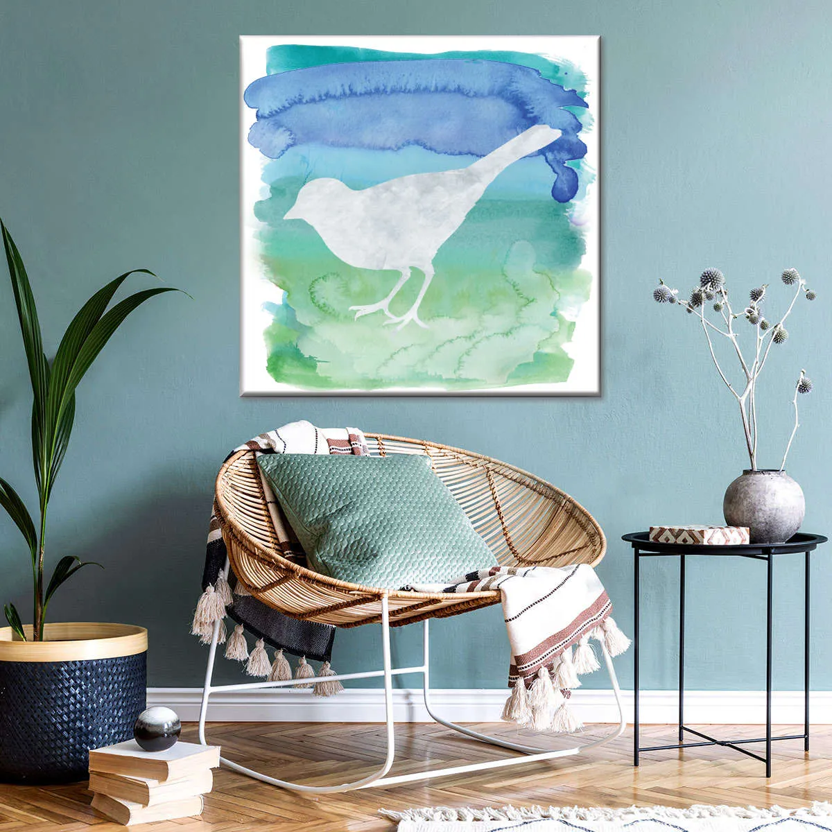 A Bird Silhouette I Wall Art