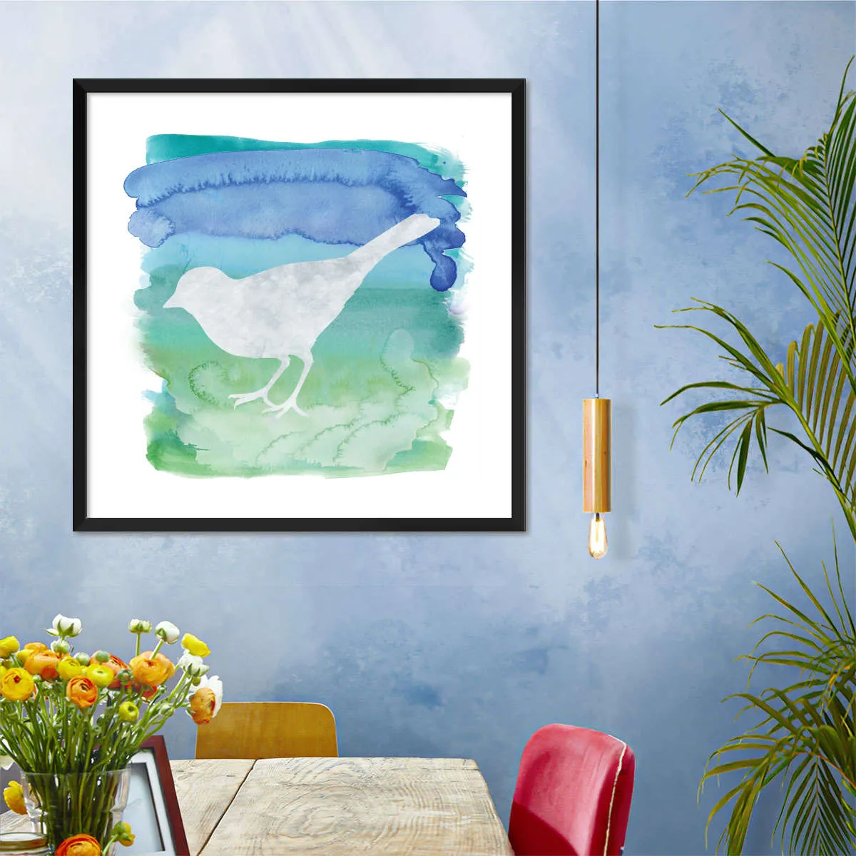 A Bird Silhouette I Wall Art