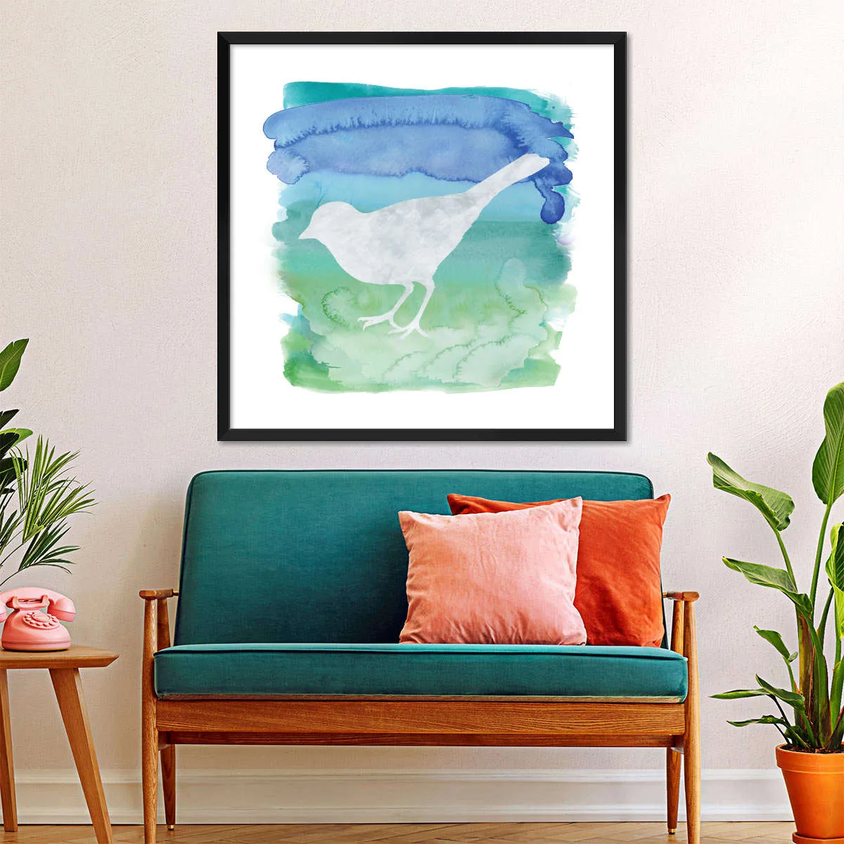 A Bird Silhouette I Wall Art