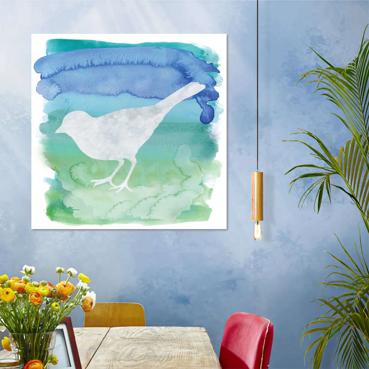 A Bird Silhouette I Wall Art
