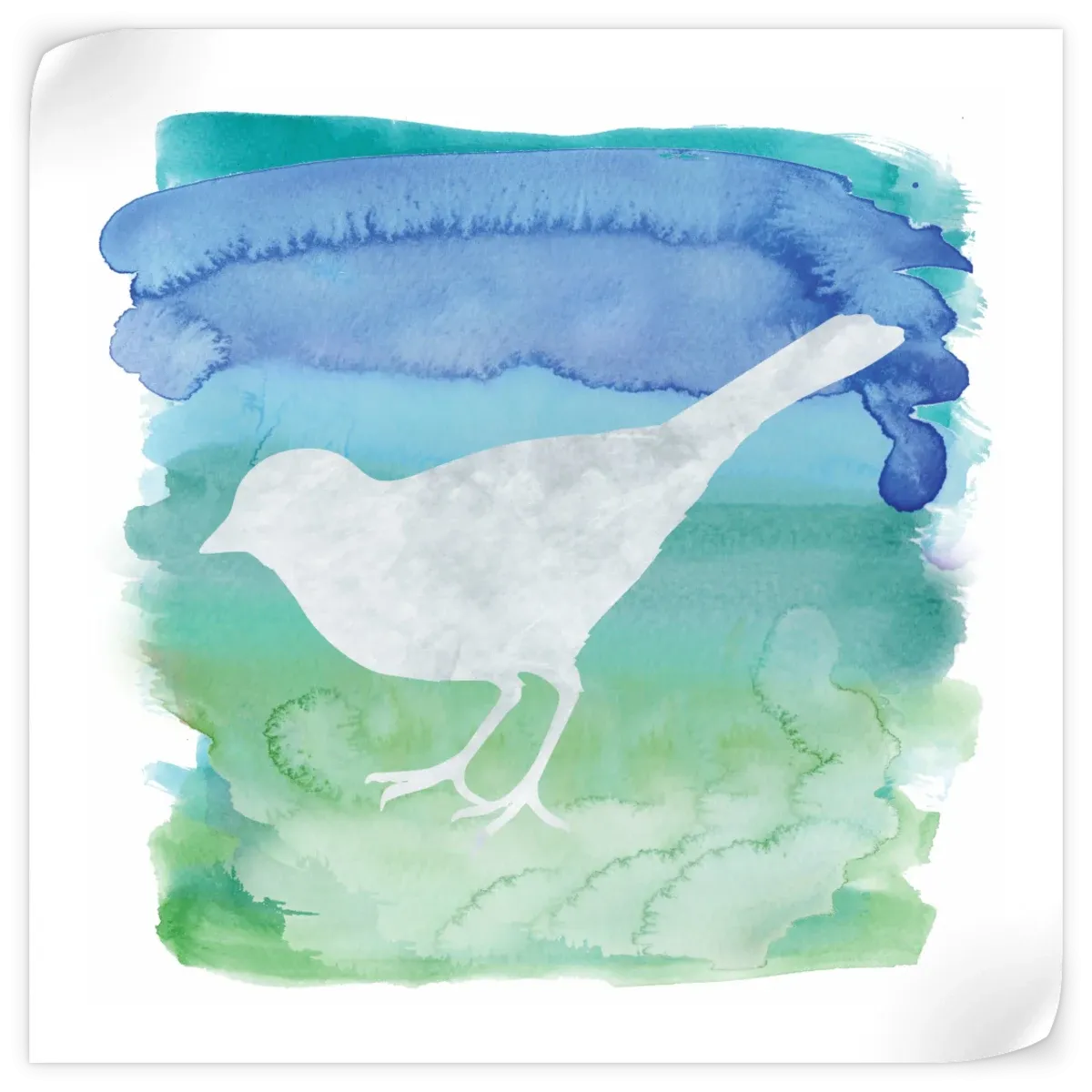 A Bird Silhouette I Wall Art