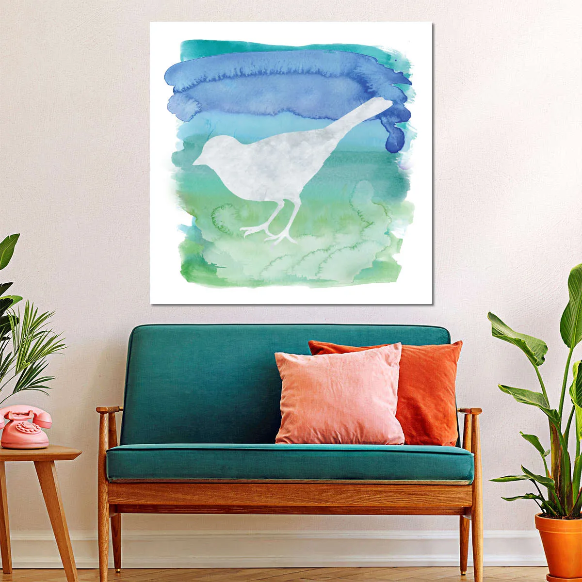 A Bird Silhouette I Wall Art